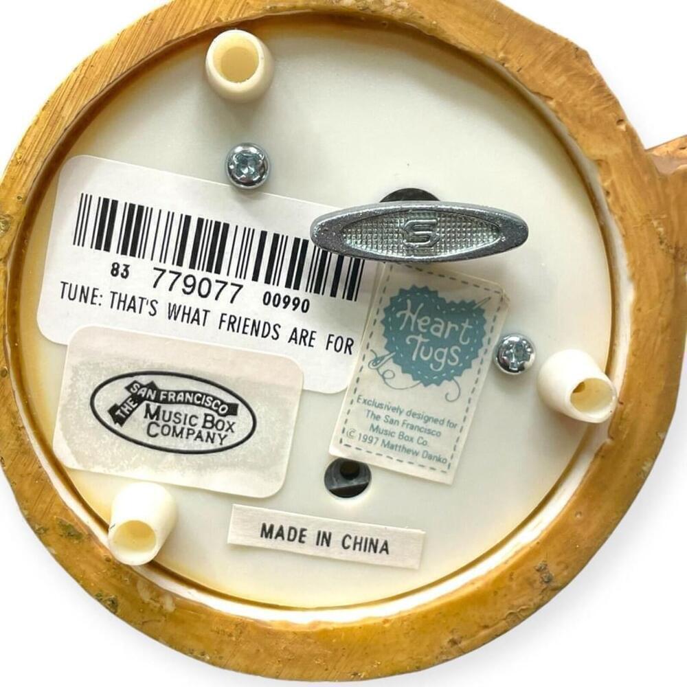 San Francisco Music Box Co Heart Tugs Thats What Friends Are For 1997 WORKS - Picture 9 of 13